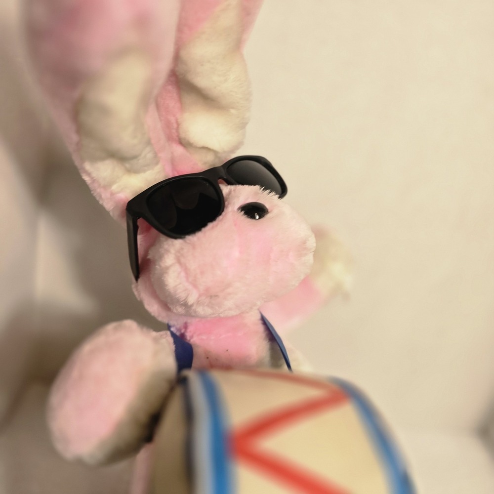 Vintage 1996 Energizer Bunny Plush Eveready Battery Promo – Drum &‎ Shades